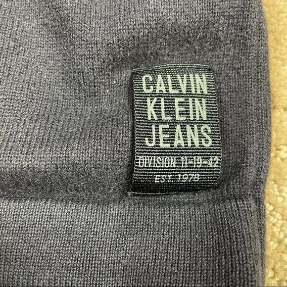 Men's Calvin Klein Jeans 1/4 Zip Sweater Jacket M - Picture 5 of 5